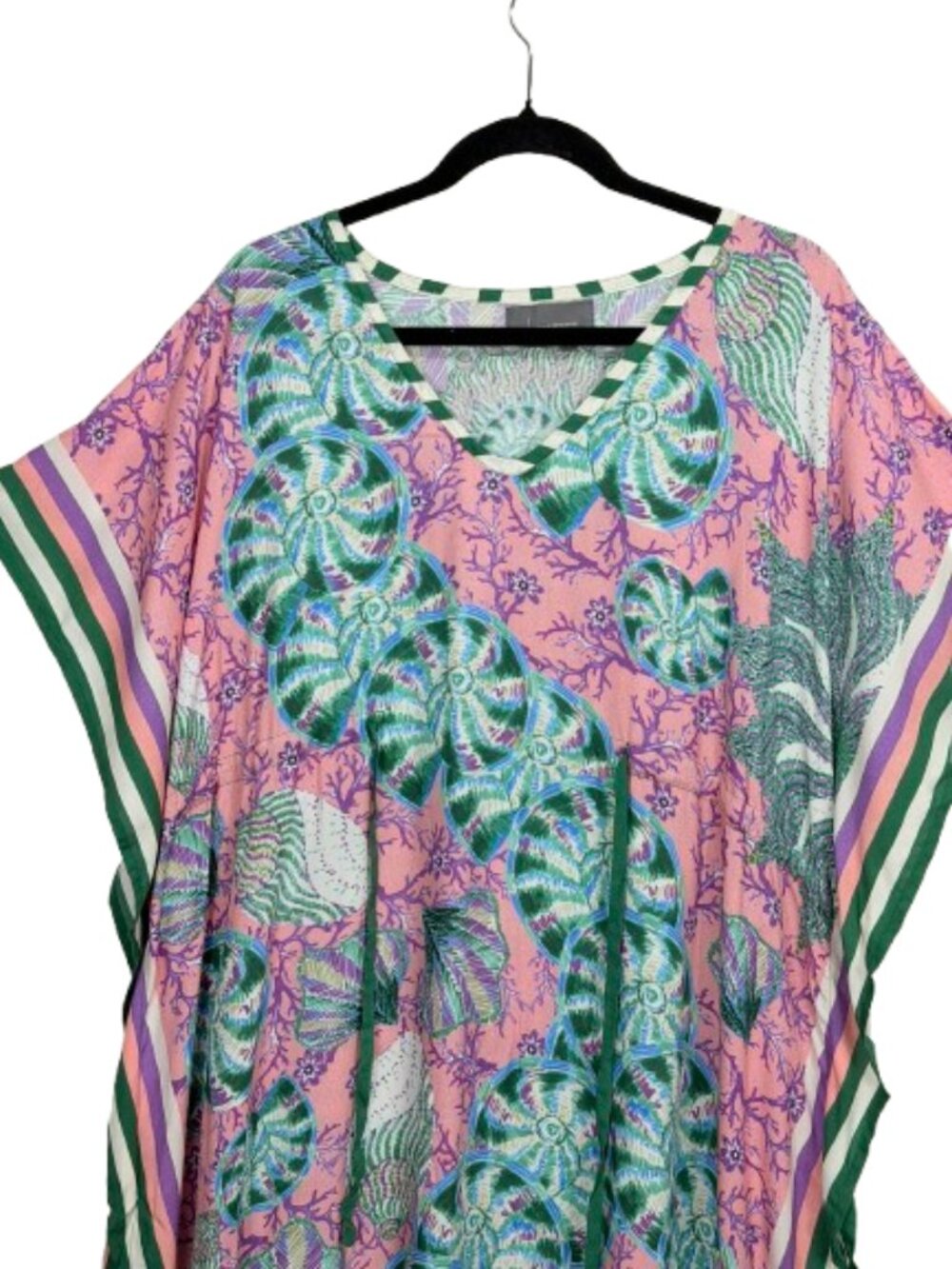 Anthropologie Kaftan Dress Boho Resort Cruise One Size - Picture 6 of 11